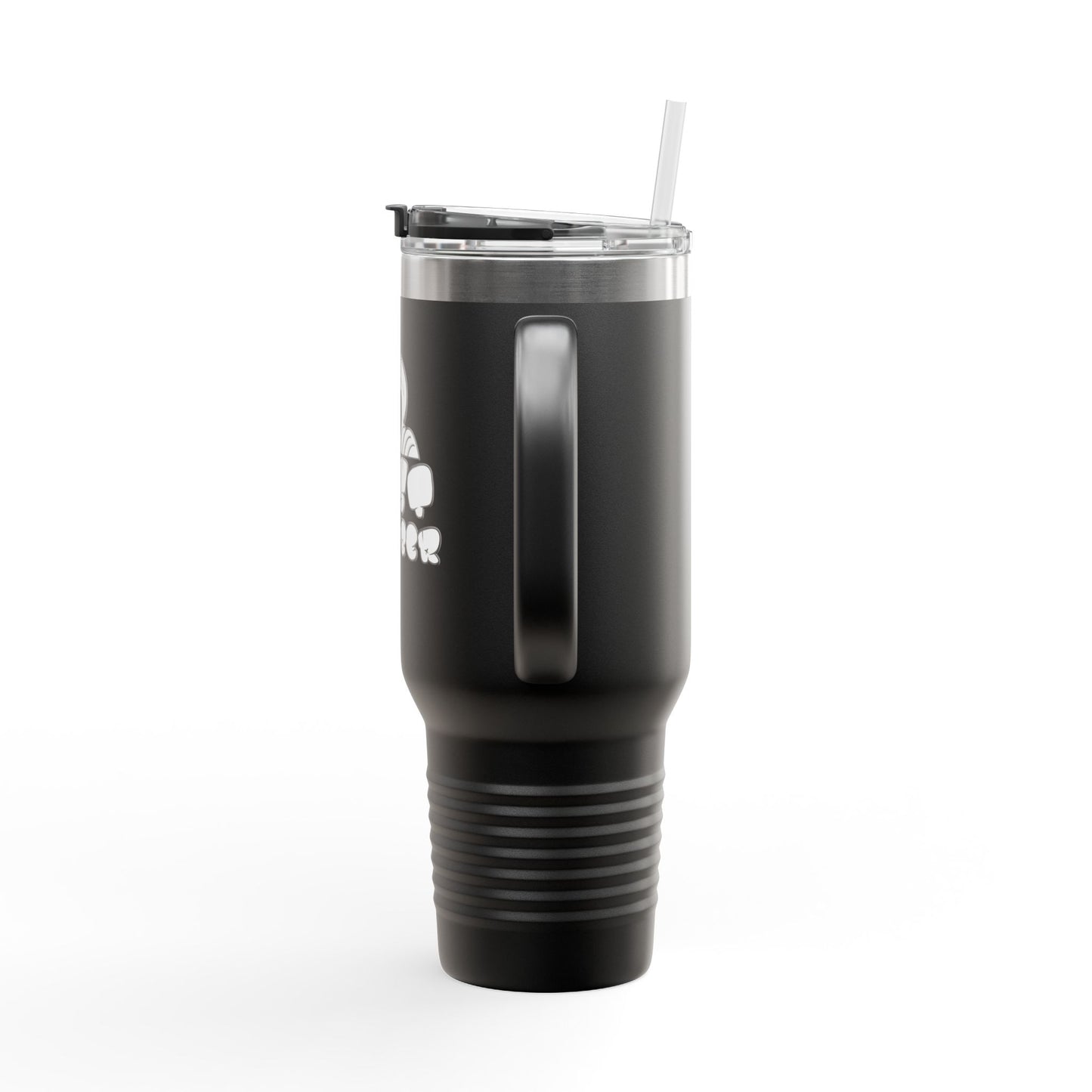 Insulated Travel Mug - Logo (Black) 40oz