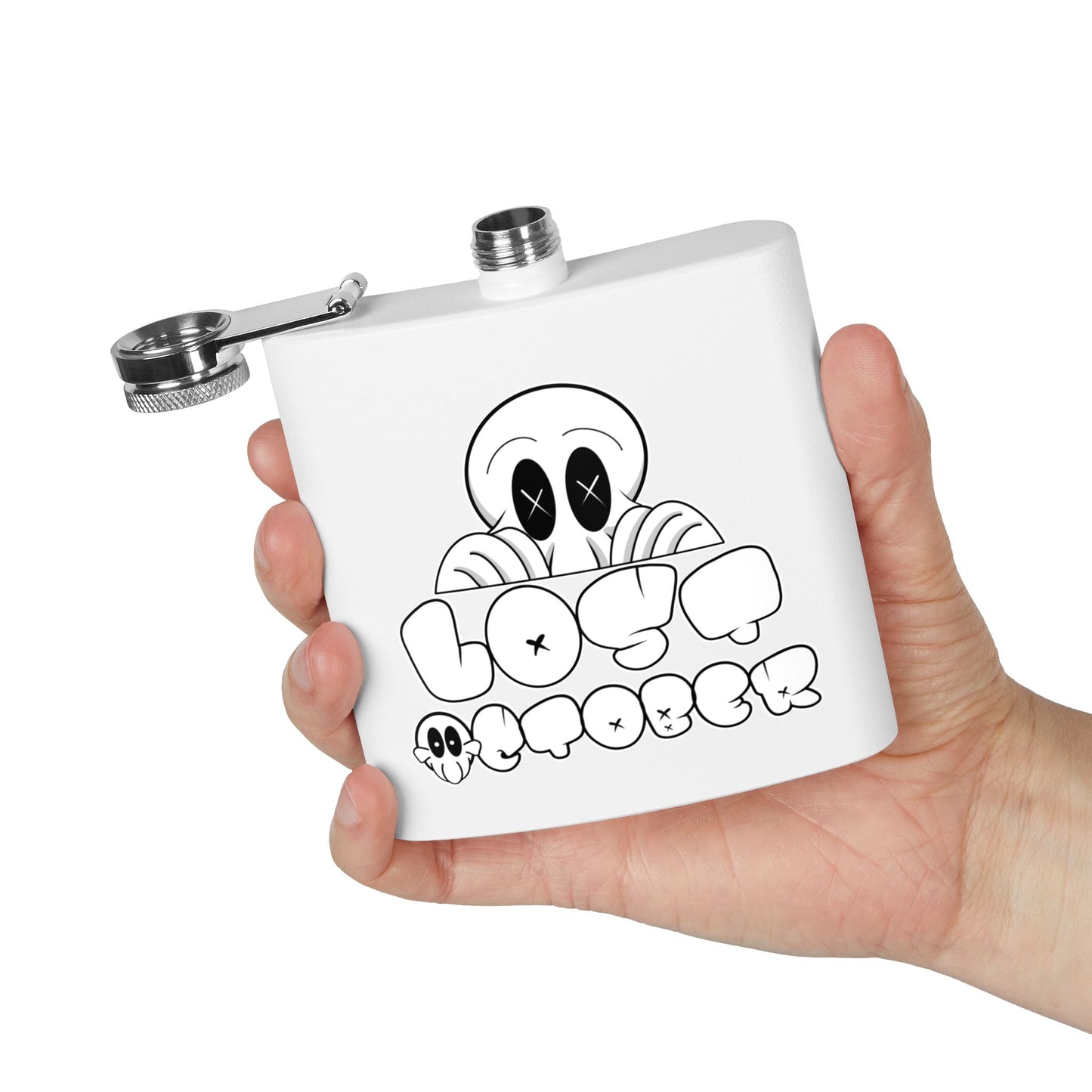 Deads Flask | 6oz Stainless Steel