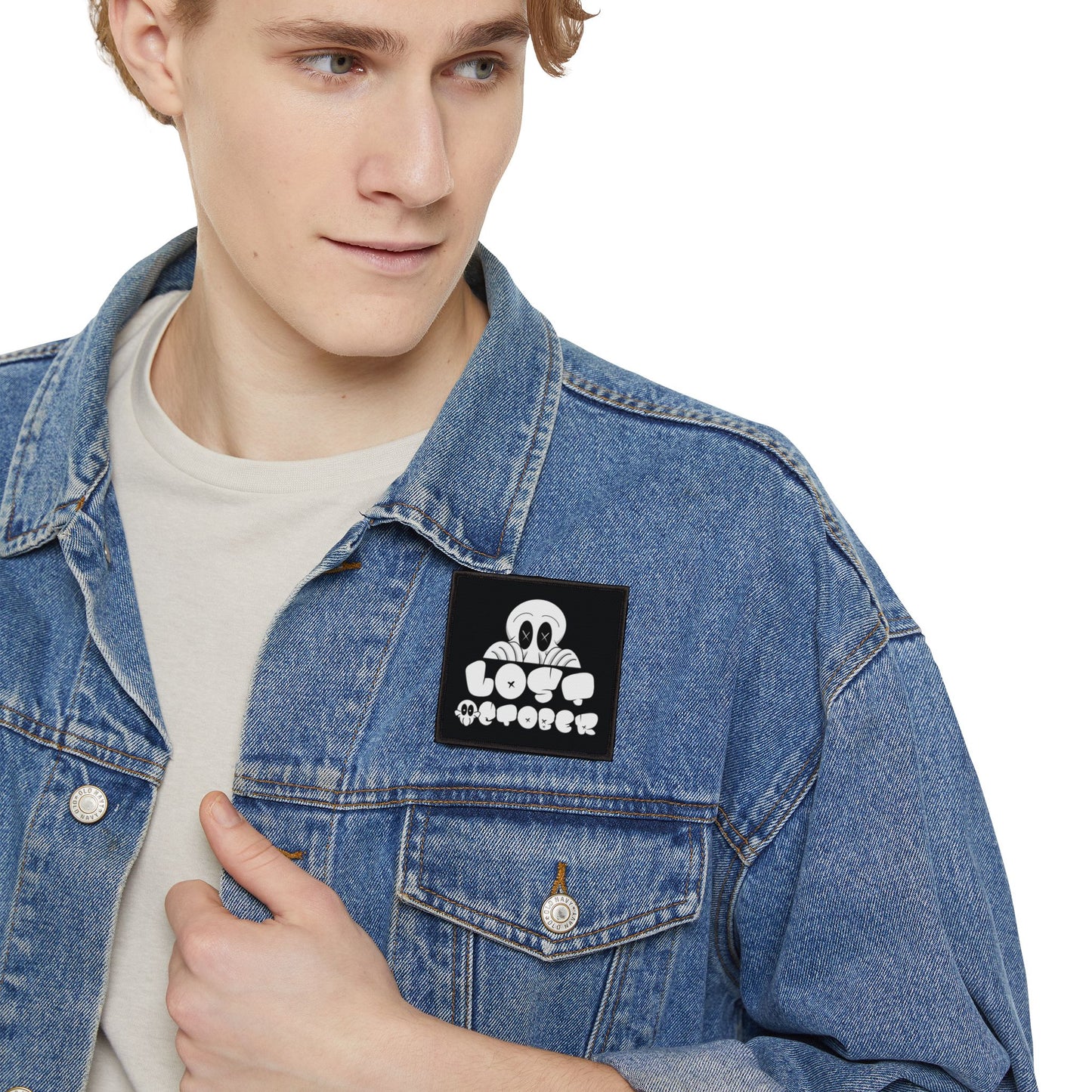 Iron-On Patch - 'Lost October' Logo