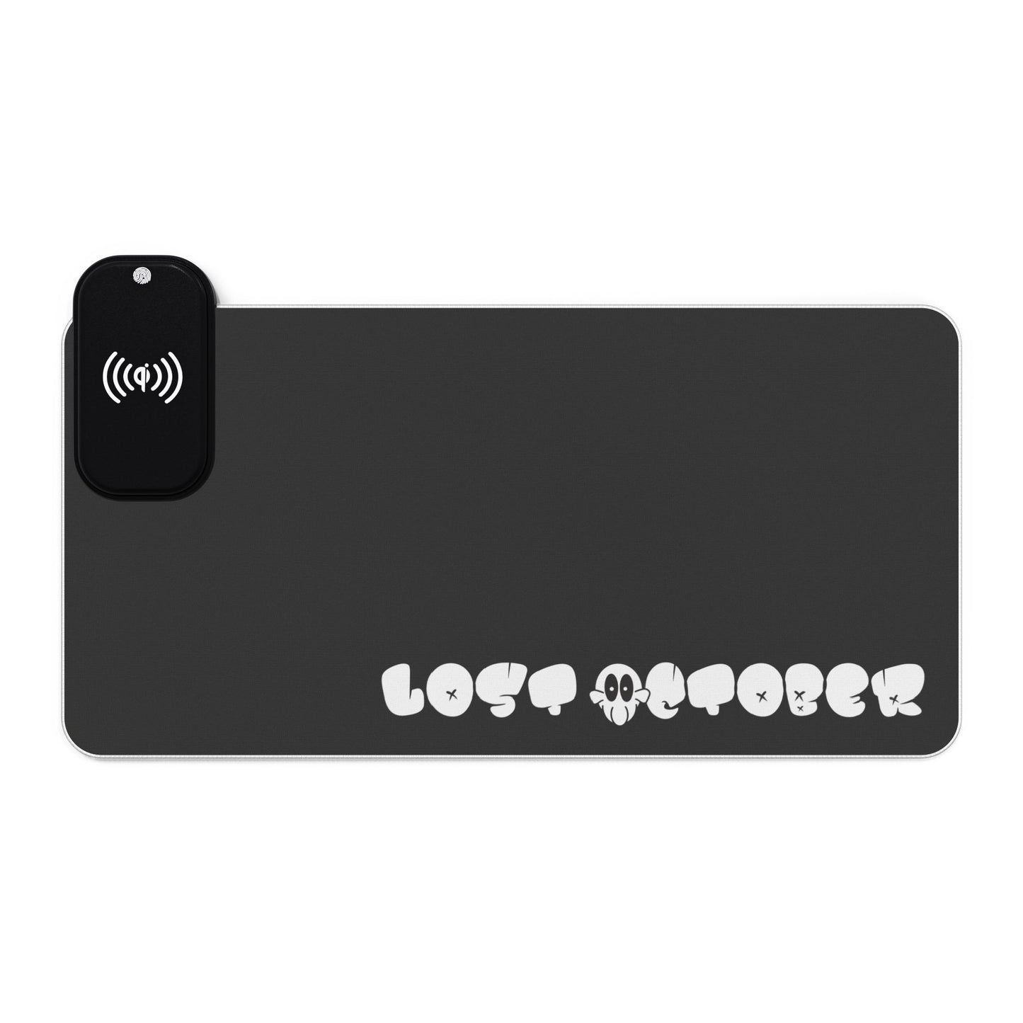 LED Wireless Gaming Mouse Pad - Logo