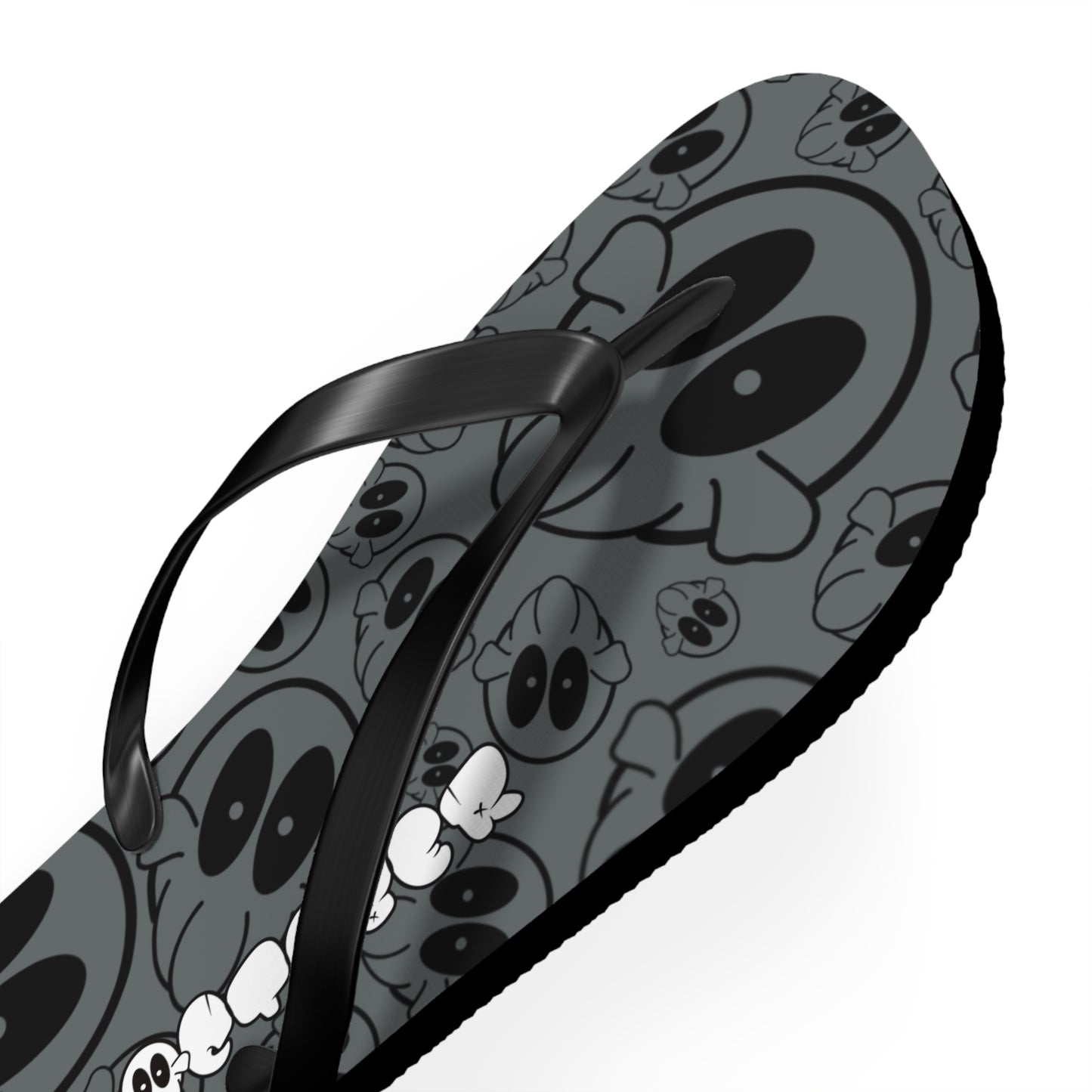 Flip Flops - AOP Deads (Grey)