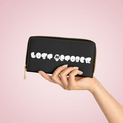 Zipper Wallet - Lost October - Logo