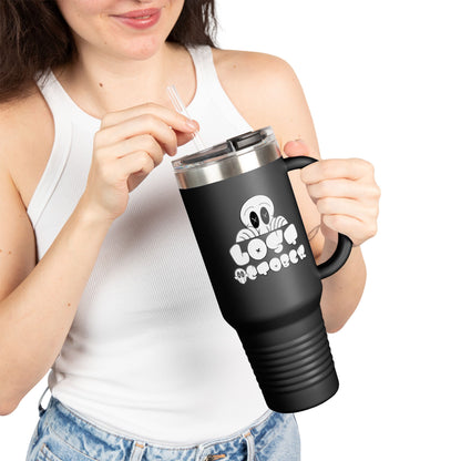 Insulated Travel Mug - Logo (Black) 40oz