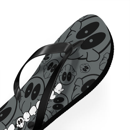 Flip Flops - AOP Deads (Grey)