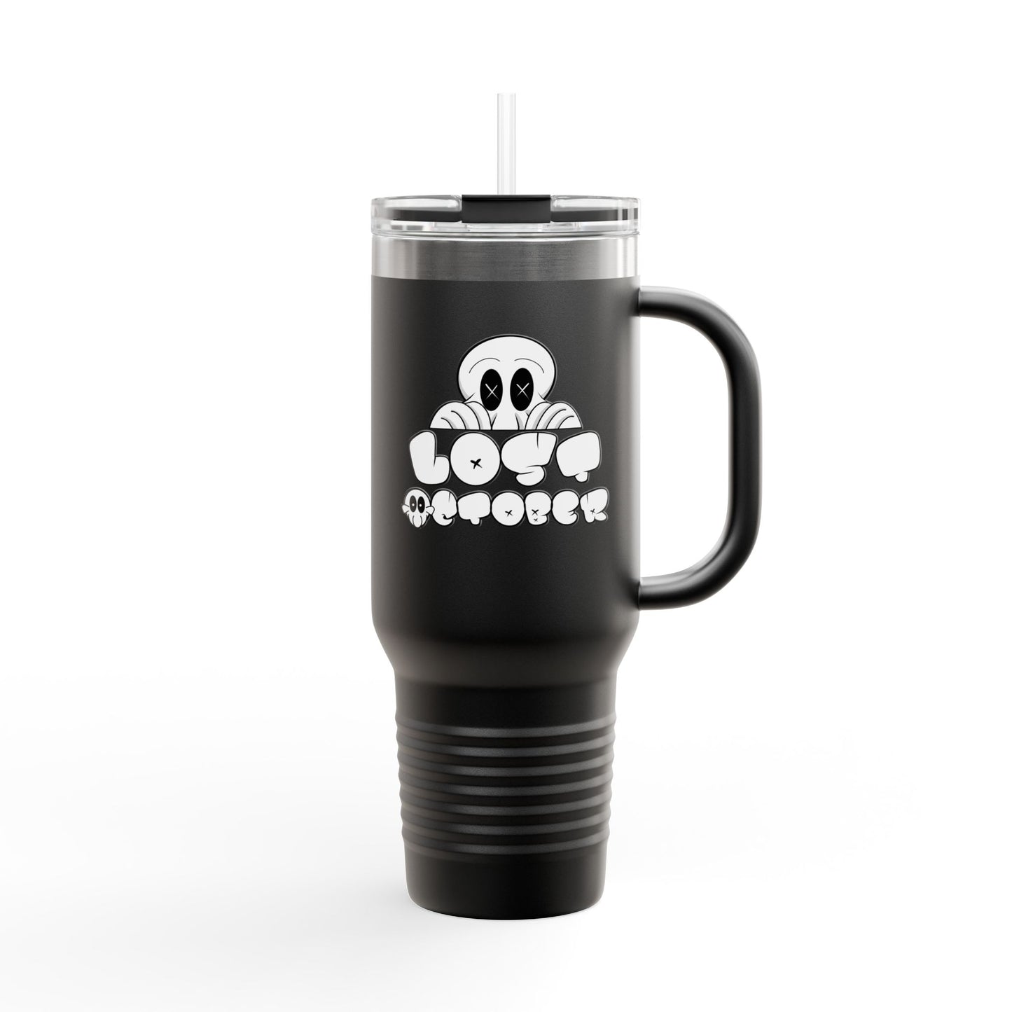 Insulated Travel Mug - Logo (Black) 40oz