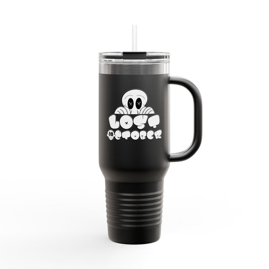 Insulated Travel Mug - Logo (Black) 40oz