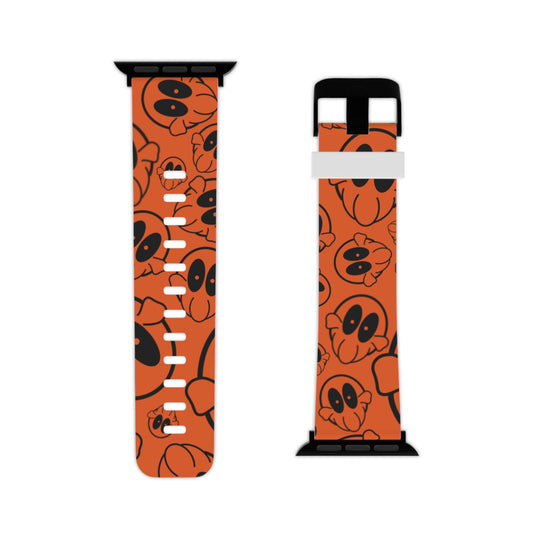 Apple Watch Band - AOP Deads (Orange)
