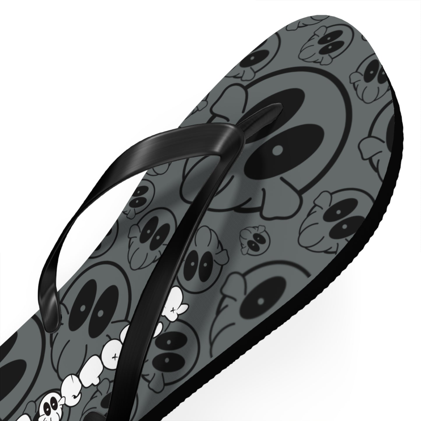 Flip Flops - AOP Deads (Grey)