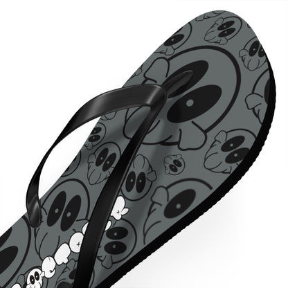 Flip Flops - AOP Deads (Grey)