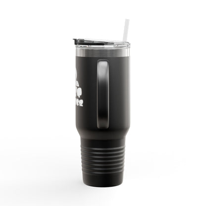 Insulated Travel Mug - Logo (Black) 40oz