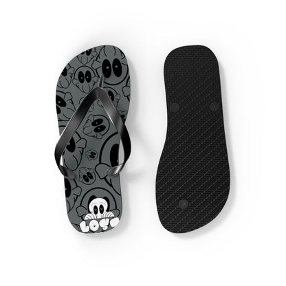 Flip Flops - AOP Deads (Grey)