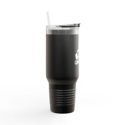 Insulated Travel Mug - Logo (Black) 40oz