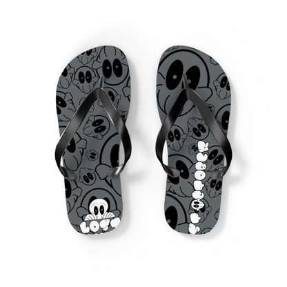Flip Flops - AOP Deads (Grey)
