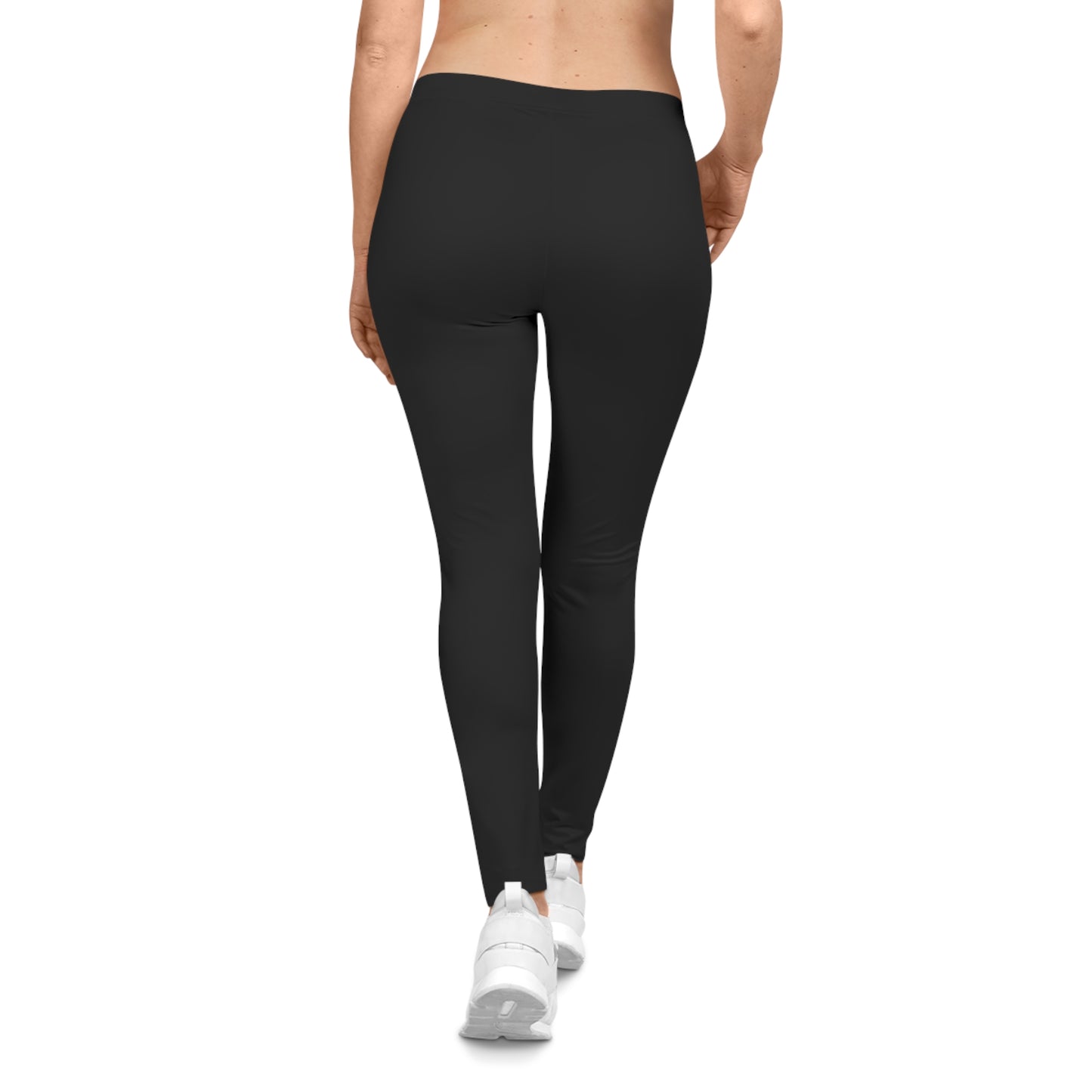 Women's Casual Leggings - Lost October Logo (Black)