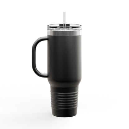 Insulated Travel Mug - Logo (Black) 40oz