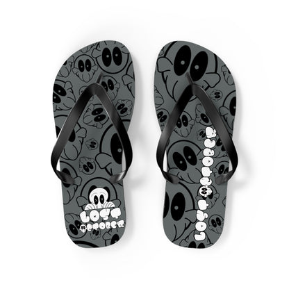 Flip Flops - AOP Deads (Grey)