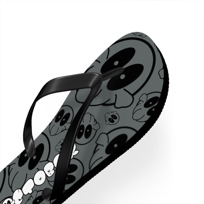 Flip Flops - AOP Deads (Grey)